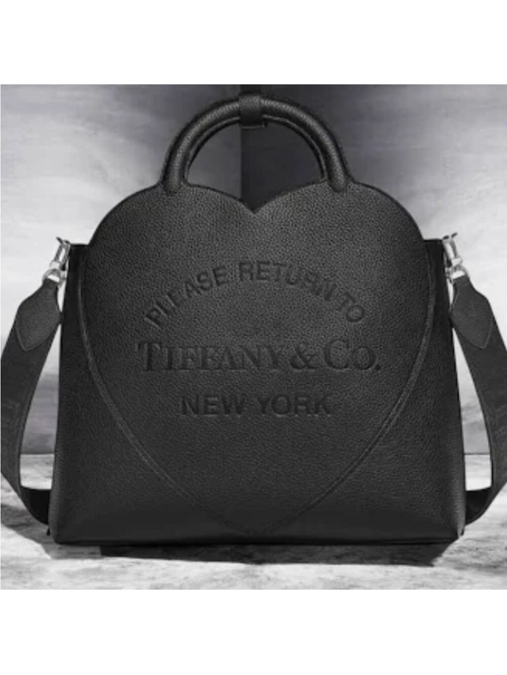 Tiffany & Co. Black Heart Bag